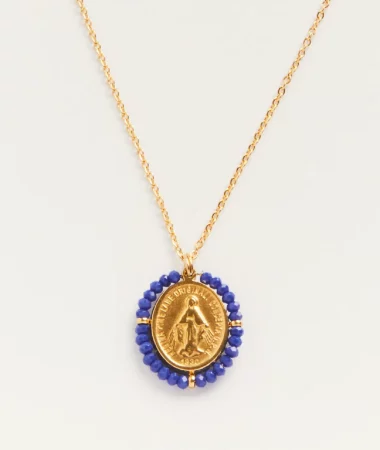 Collier Santa Maria cobalt blue - Palas | Manoir Plume