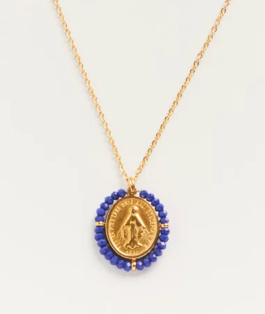 Collier Santa Maria cobalt blue - Palas | Manoir Plume