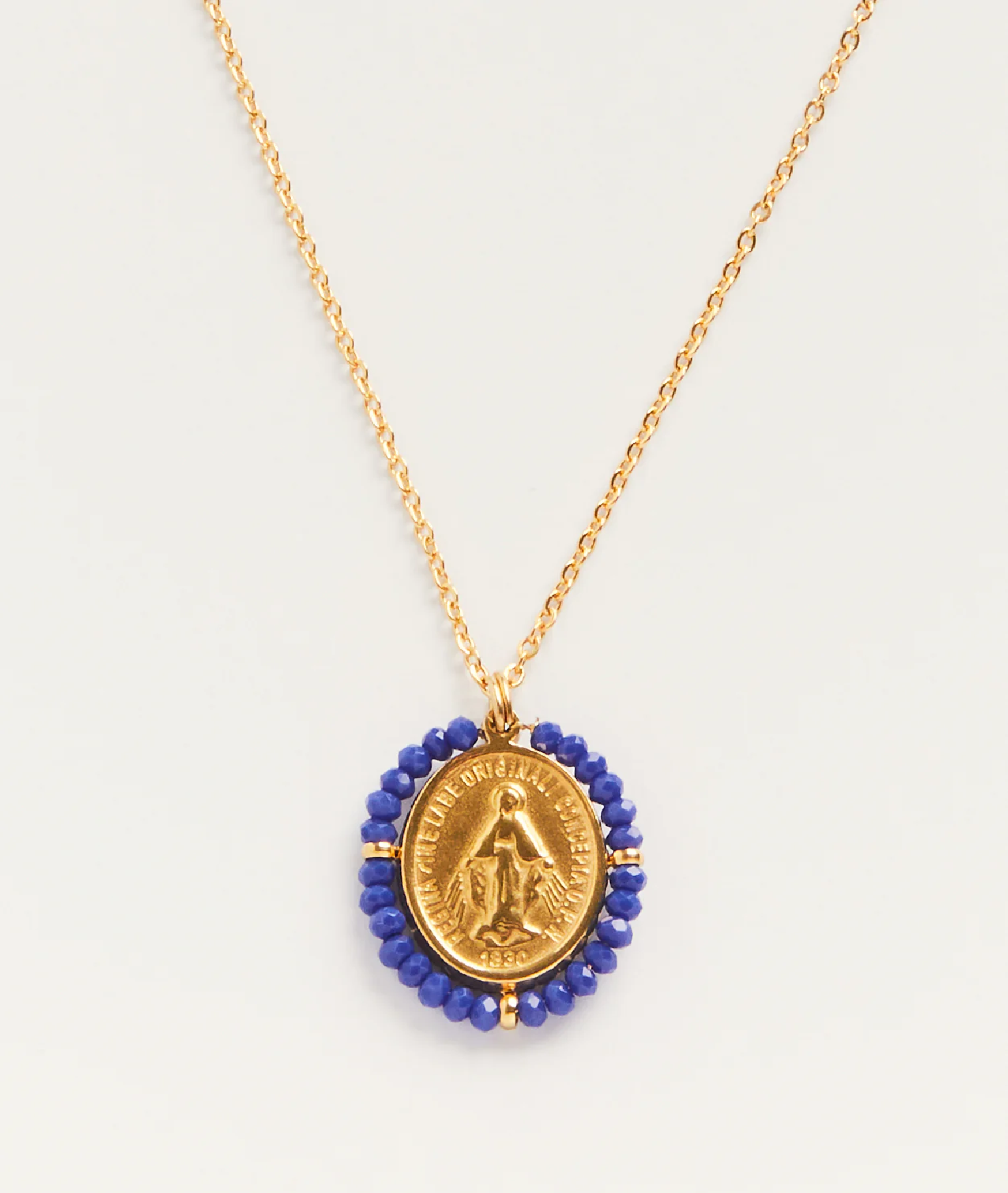 Collier Santa Maria cobalt blue - Palas | Manoir Plume