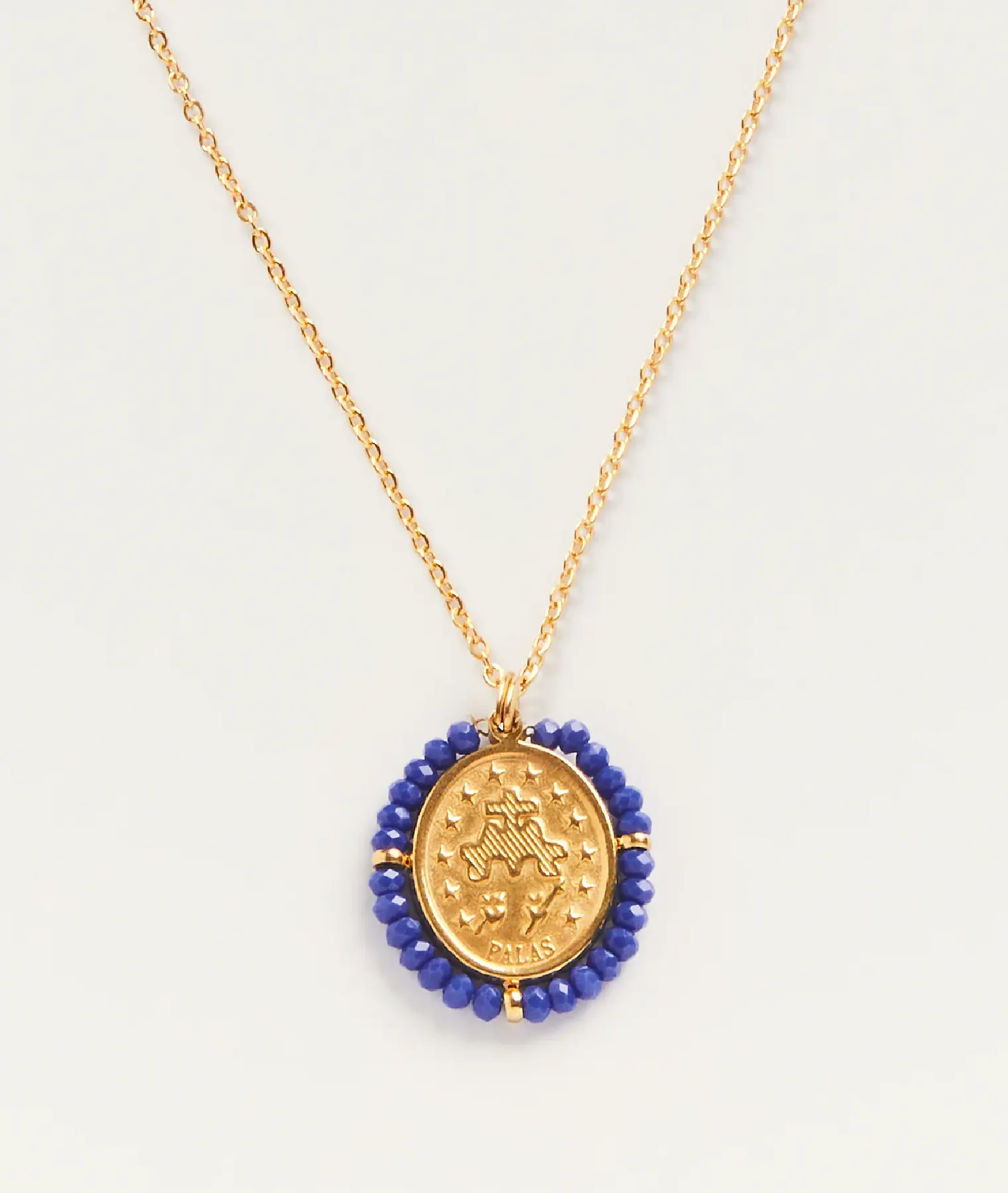 Collier Santa Maria cobalt blue - Palas | Manoir Plume