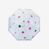 Parapluie enfant transparent cloche pois Ivalo - lilas et bleu nuit - Anatole | Manoir Plume Parapluie enfant transparent cloche pois Ivalo - lilas et bleu nuit - Anatole | Manoir Plume