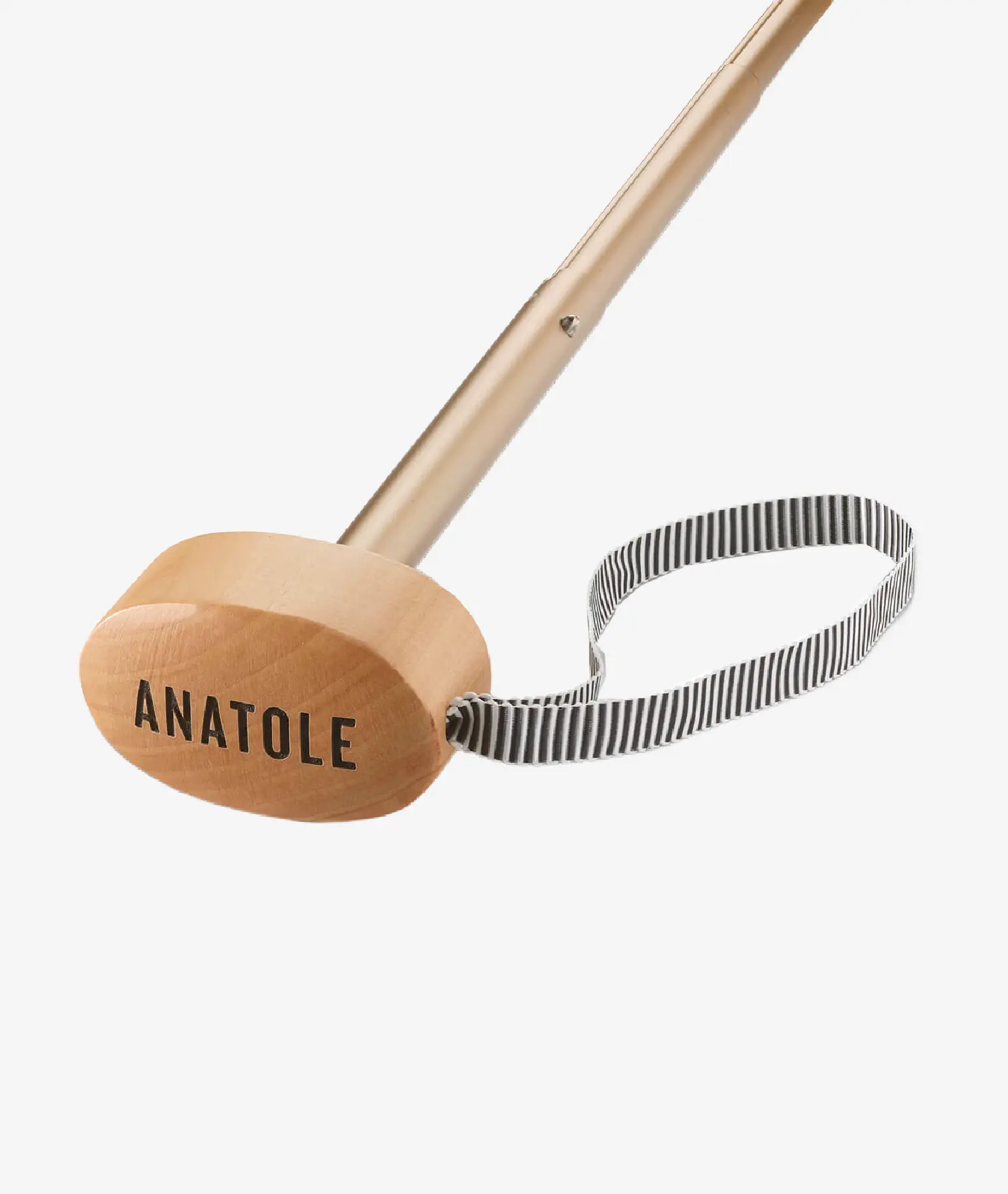 Mini parapluie micro & solide Juliette - noir & léopard | Manoir Plume