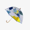 Parapluie enfant transparent cloche nuages & étoiles Svalbard - bleu et jaune - Anatole | Manoir Plume Parapluie enfant transparent cloche nuages & étoiles Svalbard - bleu et jaune - Anatole | Manoir Plume