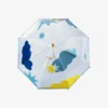 Parapluie enfant transparent cloche nuages & étoiles Svalbard - bleu et jaune - Anatole | Manoir Plume Parapluie enfant transparent cloche nuages & étoiles Svalbard - bleu et jaune - Anatole | Manoir Plume