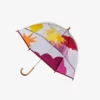 Parapluie enfant transparent cloche nuages & étoiles Maido - bordeaux et jaune - Anatole | Manoir Plume Parapluie enfant transparent cloche nuages & étoiles Maido - bordeaux et jaune - Anatole | Manoir Plume