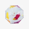 Parapluie enfant transparent cloche nuages & étoiles Maido - bordeaux et jaune - Anatole | Manoir Plume Parapluie enfant transparent cloche nuages & étoiles Maido - bordeaux et jaune - Anatole | Manoir Plume