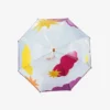Parapluie enfant transparent cloche nuages & étoiles Maido - bordeaux et jaune - Anatole | Manoir Plume Parapluie enfant transparent cloche nuages & étoiles Maido - bordeaux et jaune - Anatole | Manoir Plume