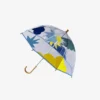 Parapluie enfant transparent cloche nuages & étoiles Svalbard - bleu et jaune - Anatole | Manoir Plume Parapluie enfant transparent cloche nuages & étoiles Svalbard - bleu et jaune - Anatole | Manoir Plume