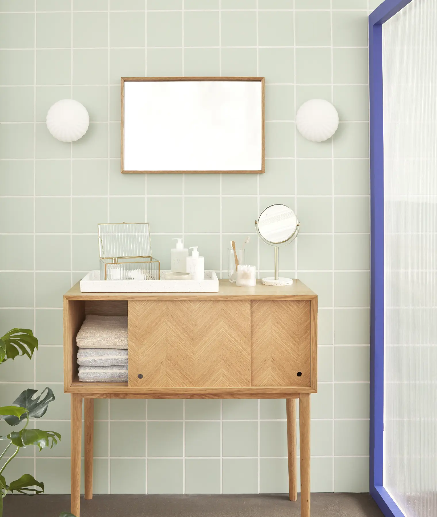 Applique Kumu Ø18 - blanc - Hübsch | Manoir Plume