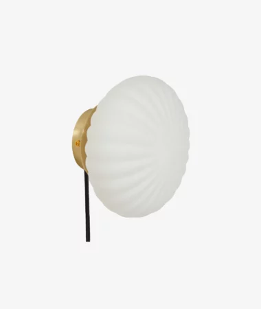 Applique Kumu Ø18 - blanc - Hübsch | Manoir Plume