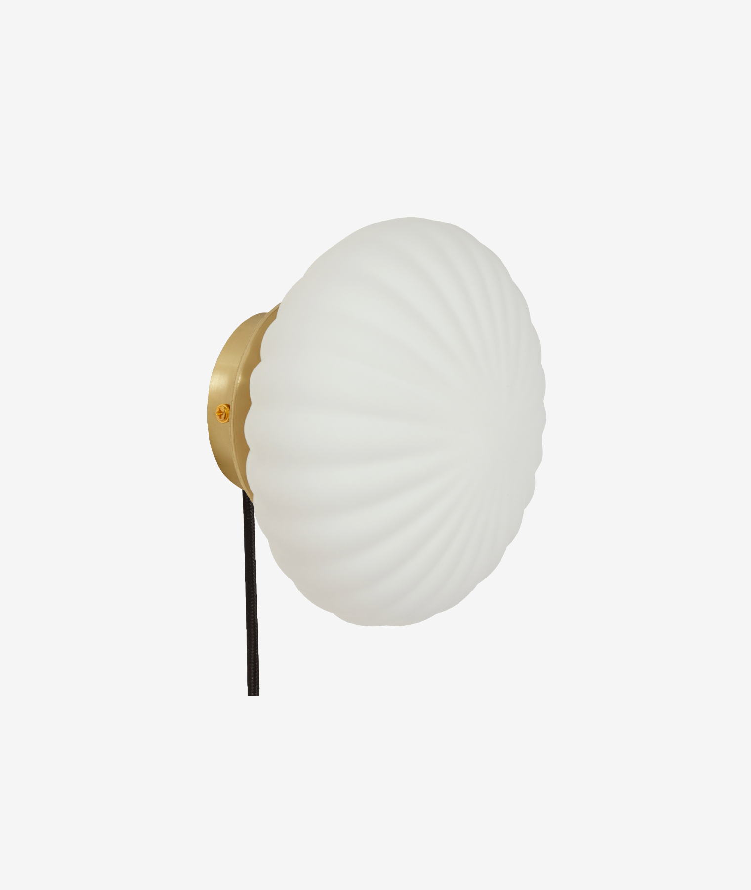 Applique Kumu Ø18 - blanc - Hübsch | Manoir Plume