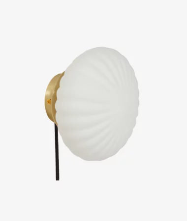 Applique Kumu Ø25 - blanc - Hübsch | Manoir Plume