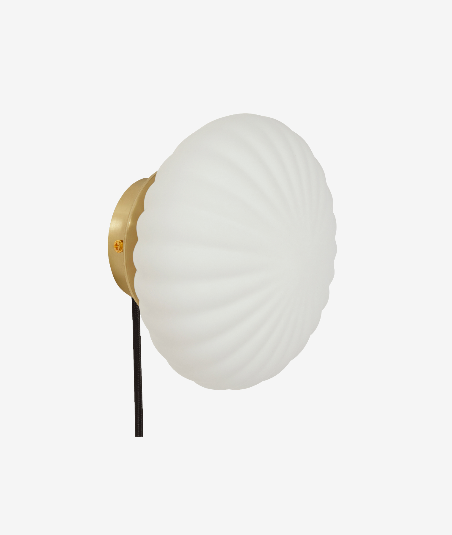 Applique Kumu Ø25 - blanc - Hübsch | Manoir Plume