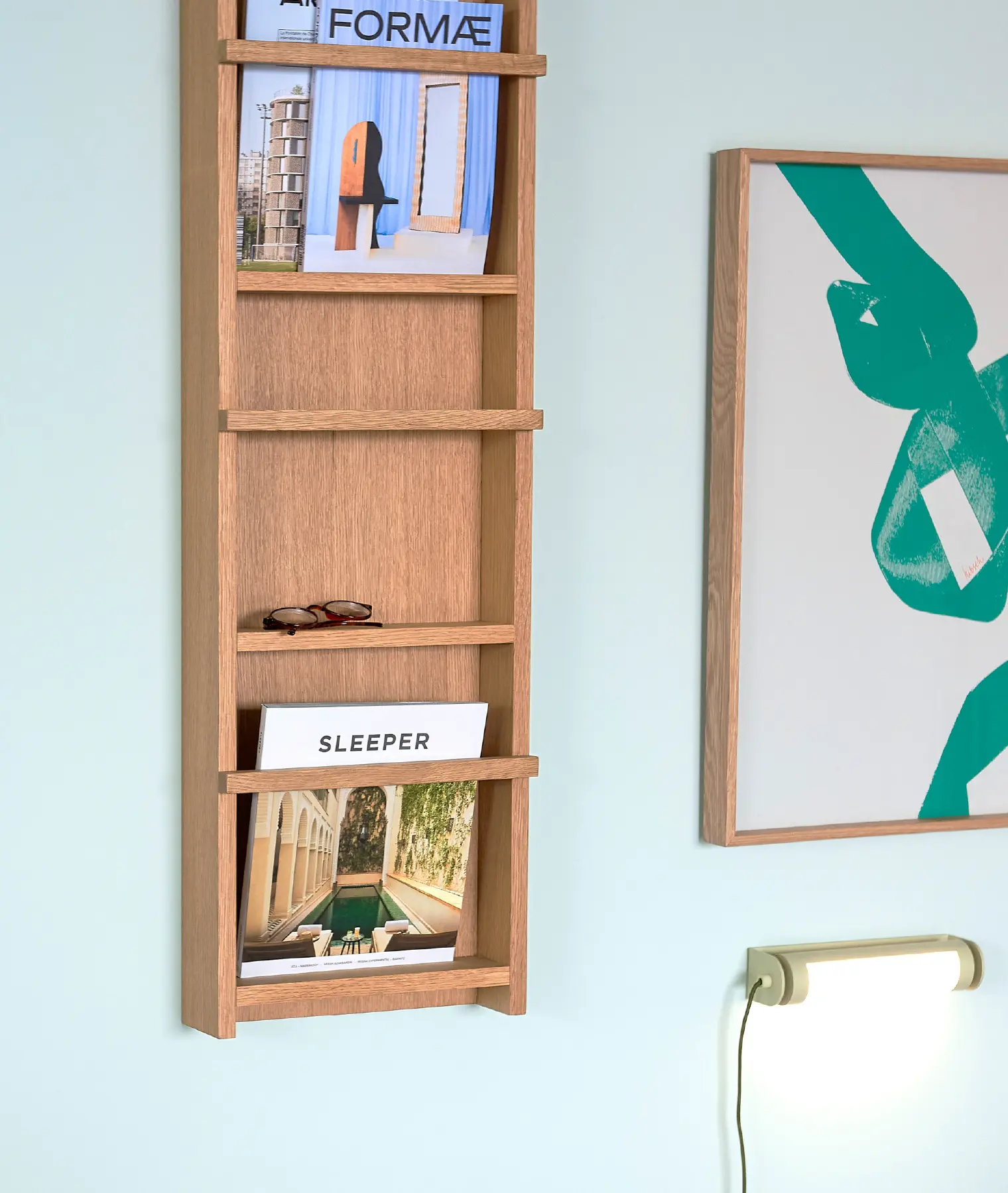 Applique Satellite - vert clair - Hübsch | Manoir Plume