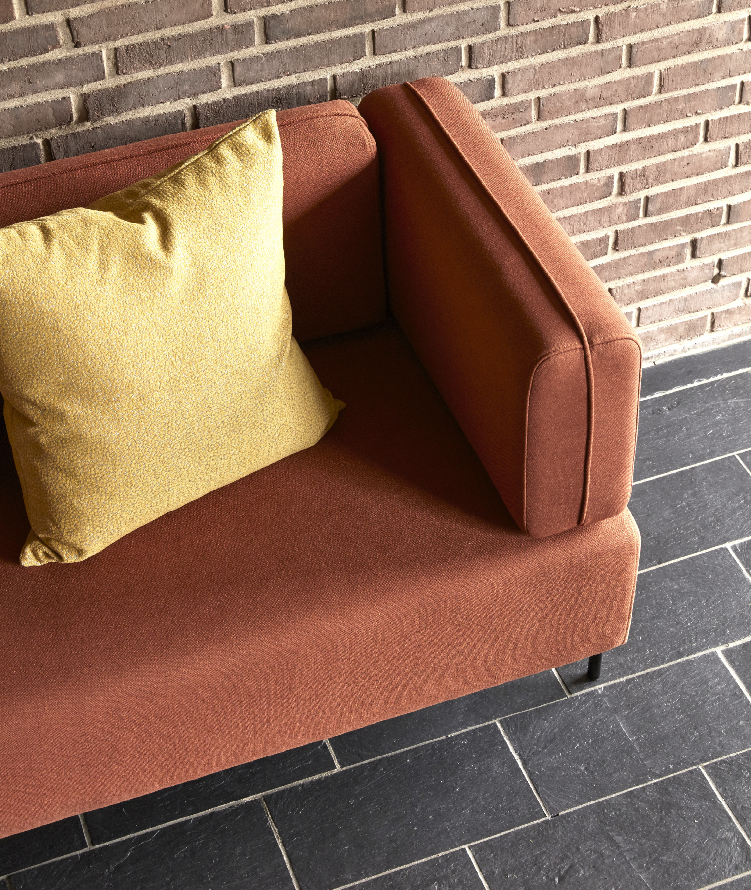 Canapé Block - ambre - Hübsch | Manoir Plume