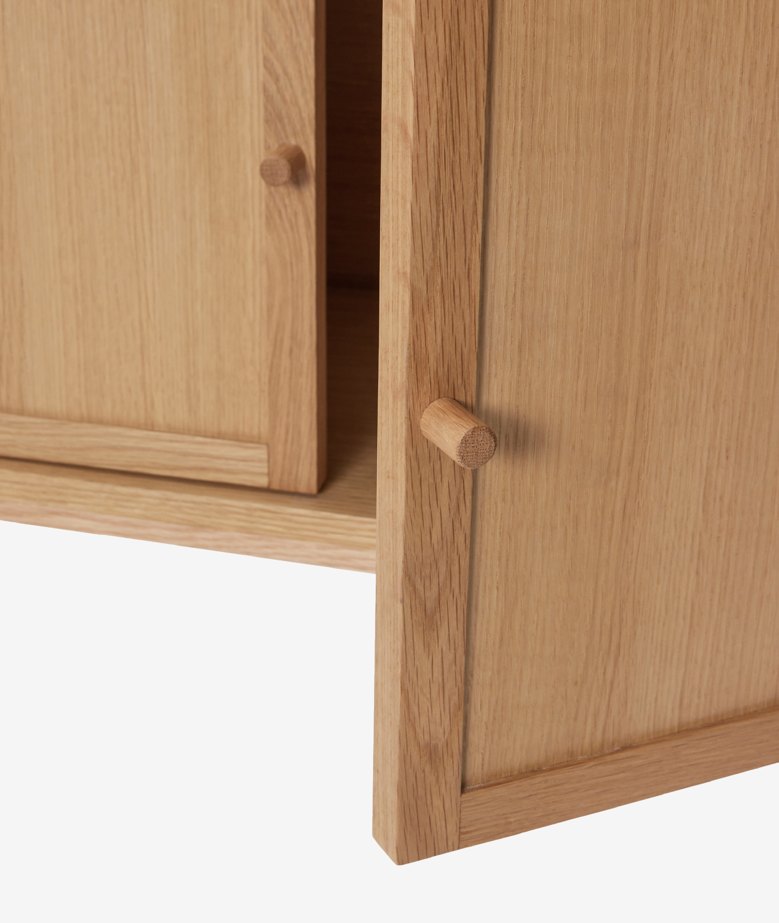 Console Dash - chêne clair - Hübsch | Manoir Plume