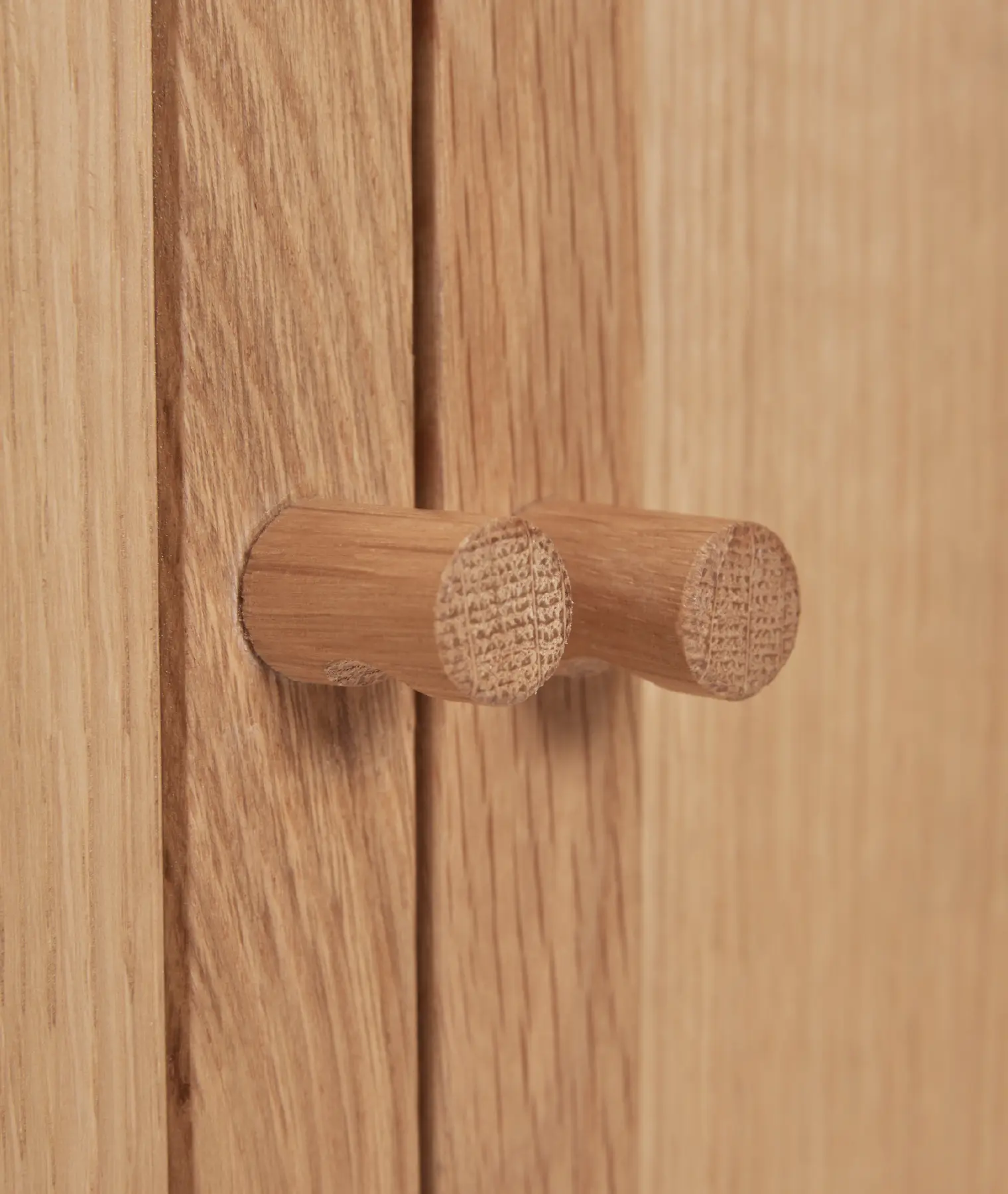 Console Dash - chêne clair - Hübsch | Manoir Plume