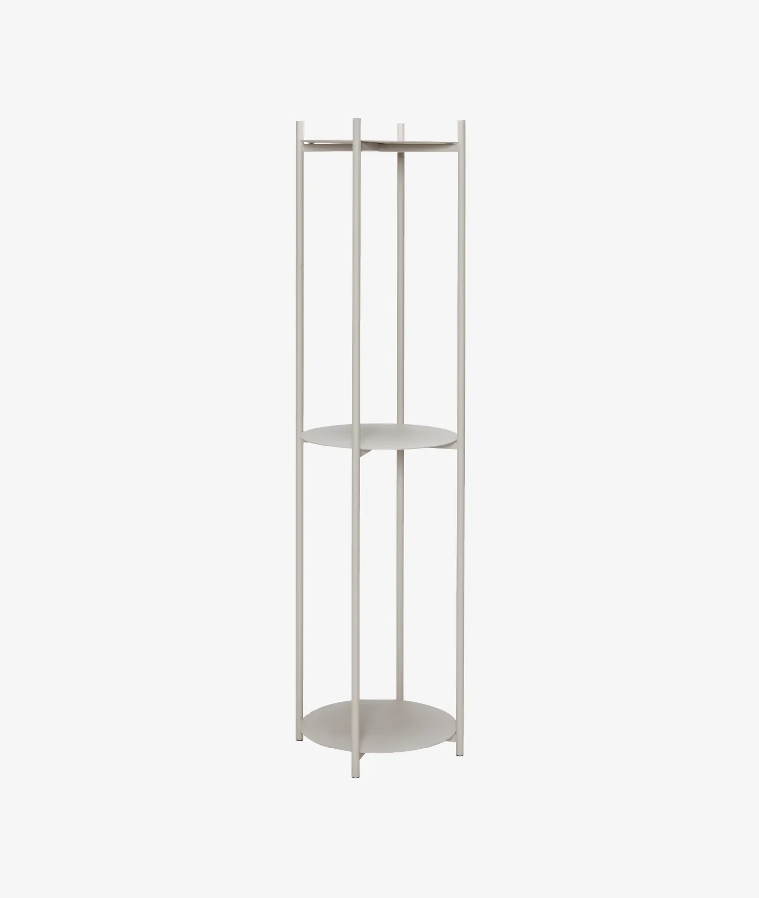 Étagère cylindre Norm - gris clair - Hübsch | Manoir Plume