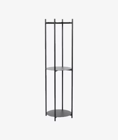 Étagère cylindre Norm - noir - Hübsch | Manoir Plume