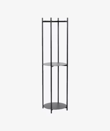 Étagère cylindre Norm - noir - Hübsch | Manoir Plume
