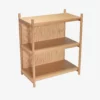 Étagère large Heritage 75x44x88cm - chêne clair - Hübsch | Manoir Plume