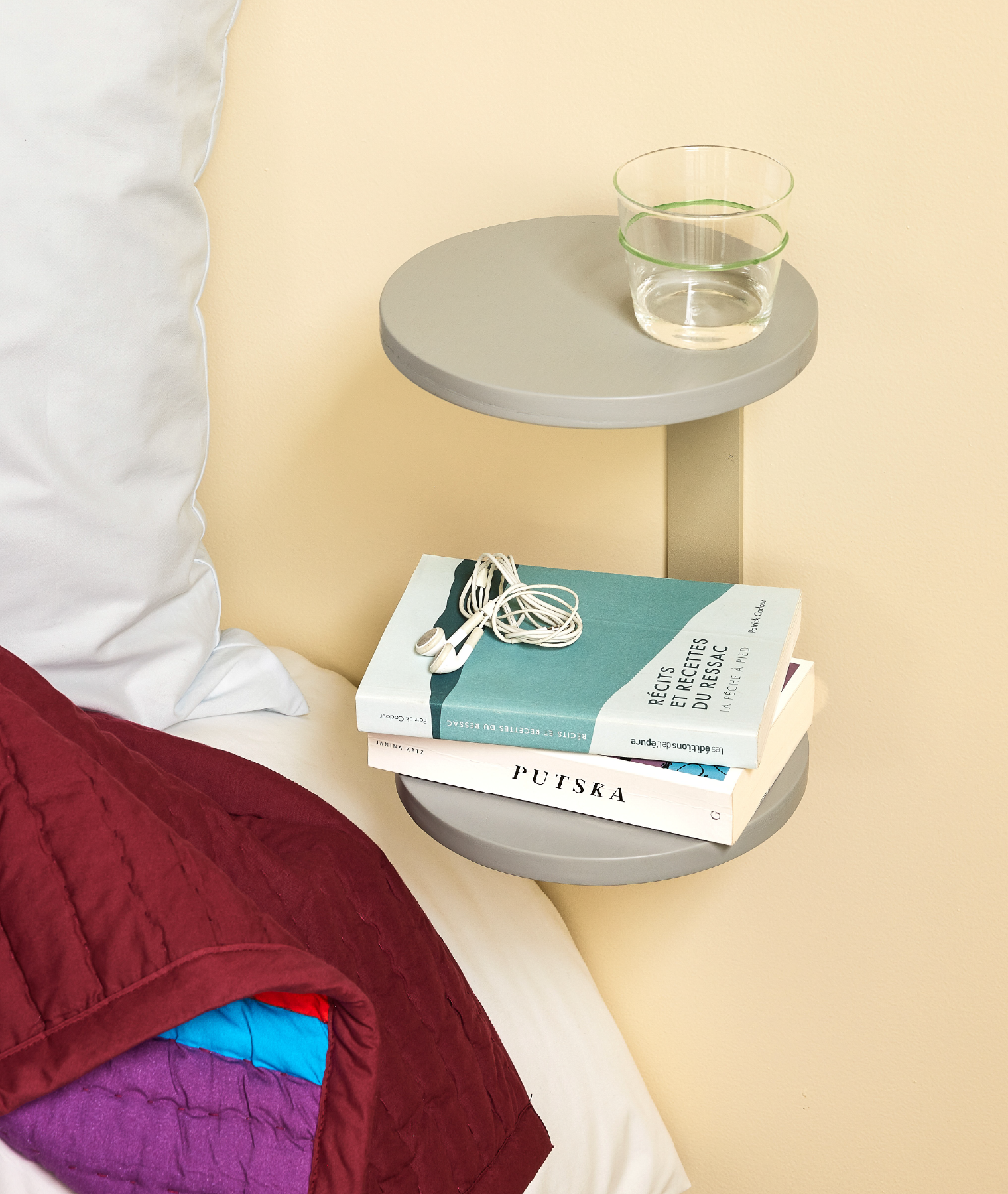 Étagère murale Oto - gris - Hübsch | Manoir Plume