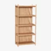 Étagère small Heritage 75x44x162cm - chêne clair - Hübsch | Manoir Plume Étagère small Heritage 75x44x162cm - chêne clair - Hübsch | Manoir Plume