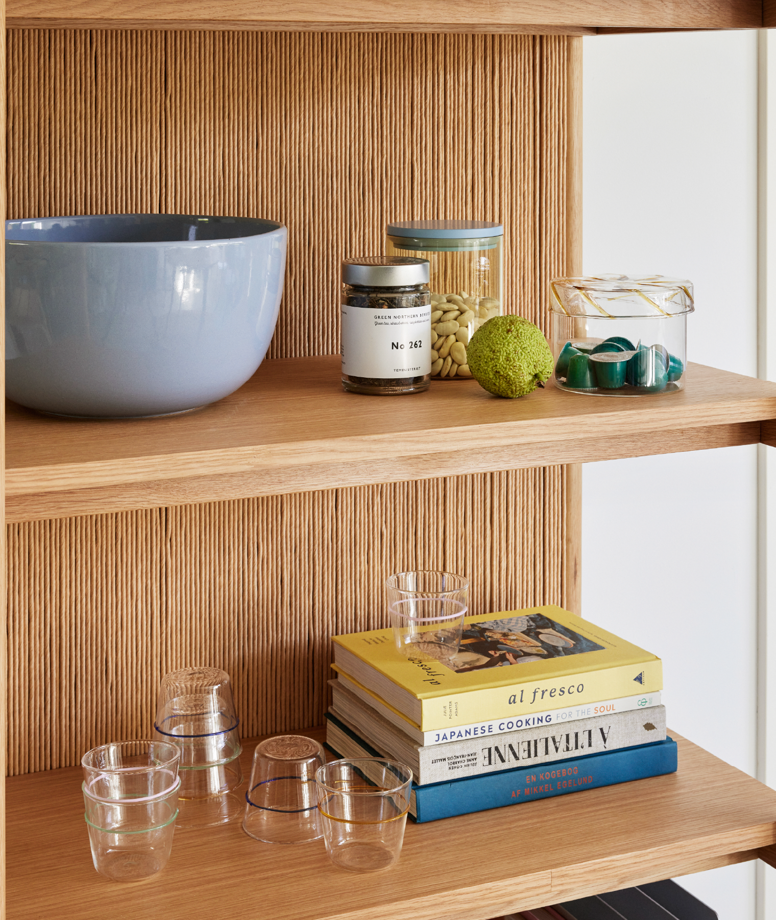 Étagère small Heritage 75x44x162cm - chêne clair - Hübsch | Manoir Plume