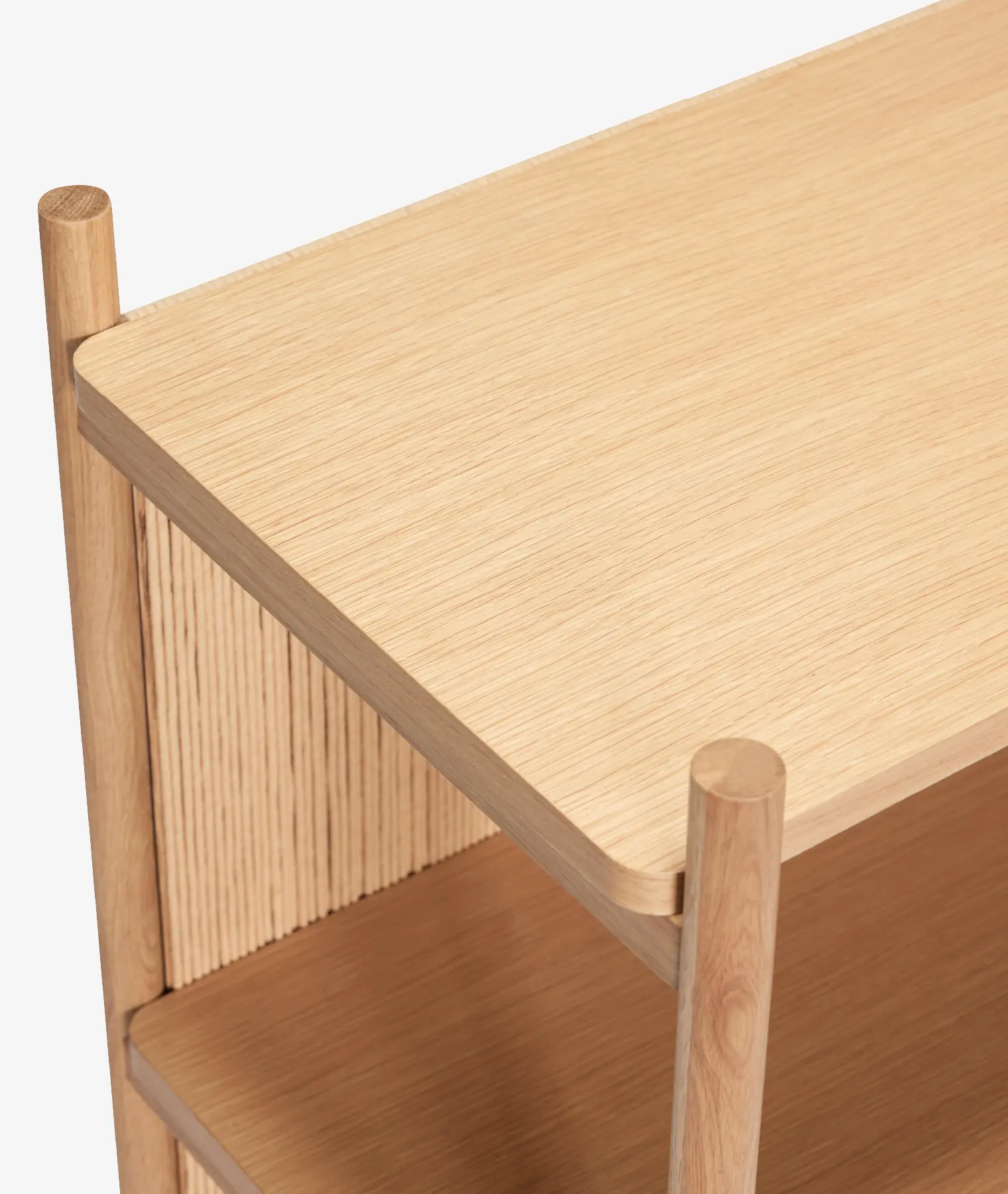 Étagère small Heritage 75x44x88cm - chêne clair - Hübsch | Manoir Plume