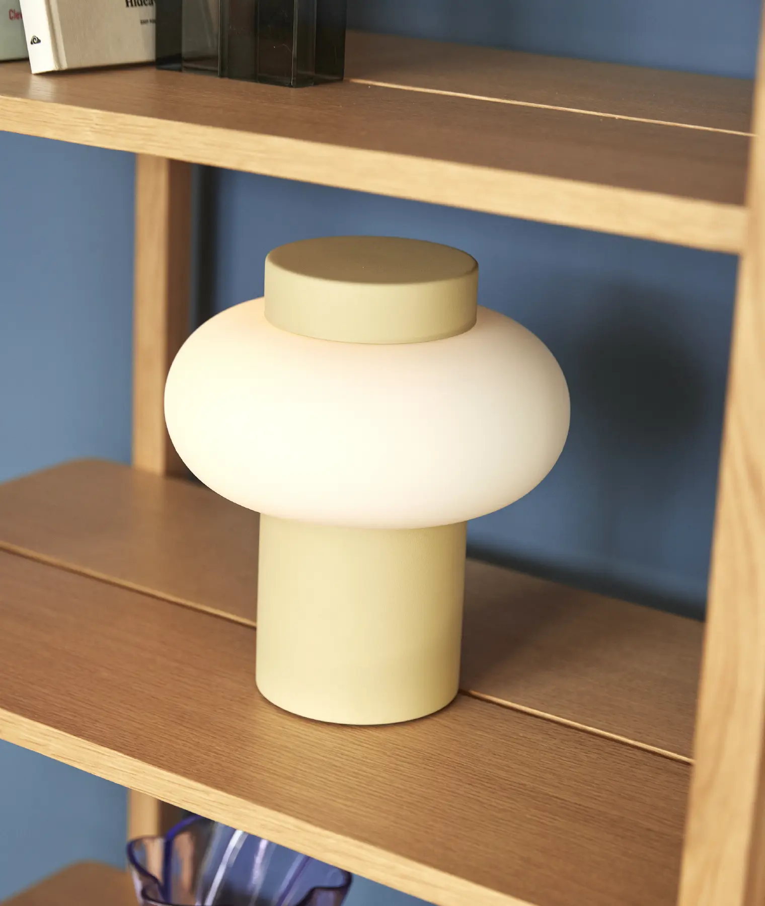 Lampe à poser Camp - beige - Hübsch | Manoir Plume