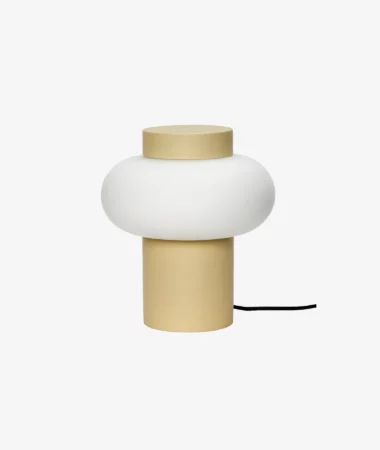 Lampe à poser Camp - beige - Hübsch | Manoir Plume