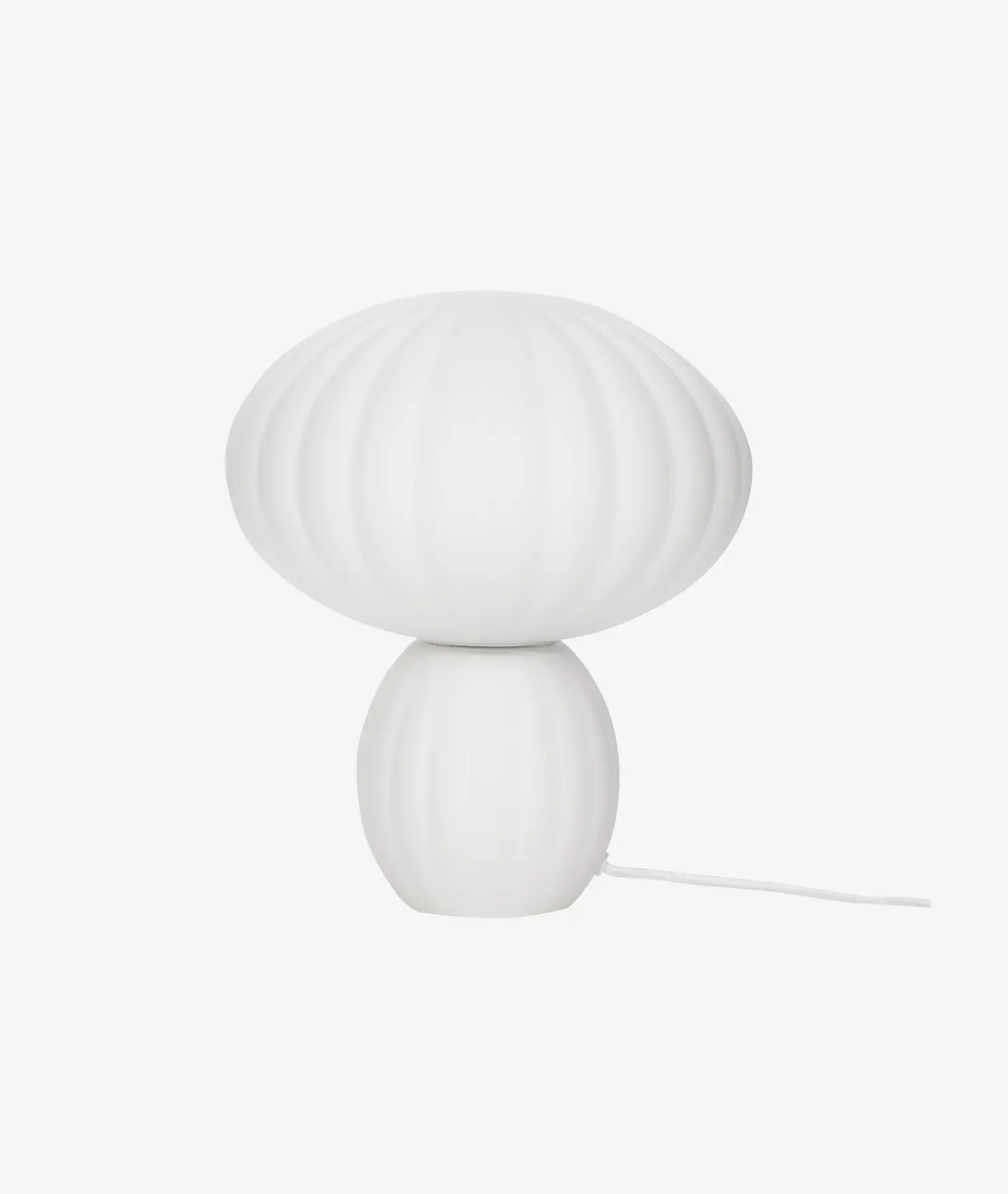 Lampe à poser Kumu - blanc - Hübsch | Manoir Plume