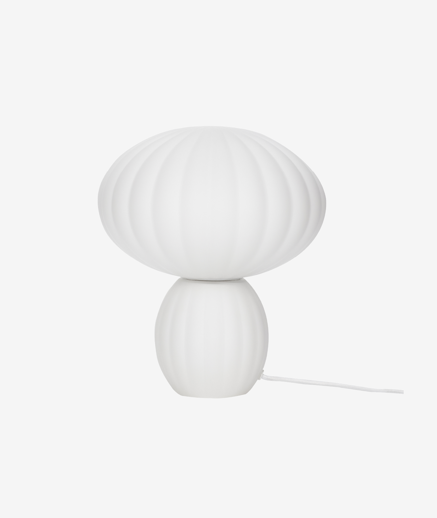 Lampe à poser Kumu - blanc - Hübsch | Manoir Plume