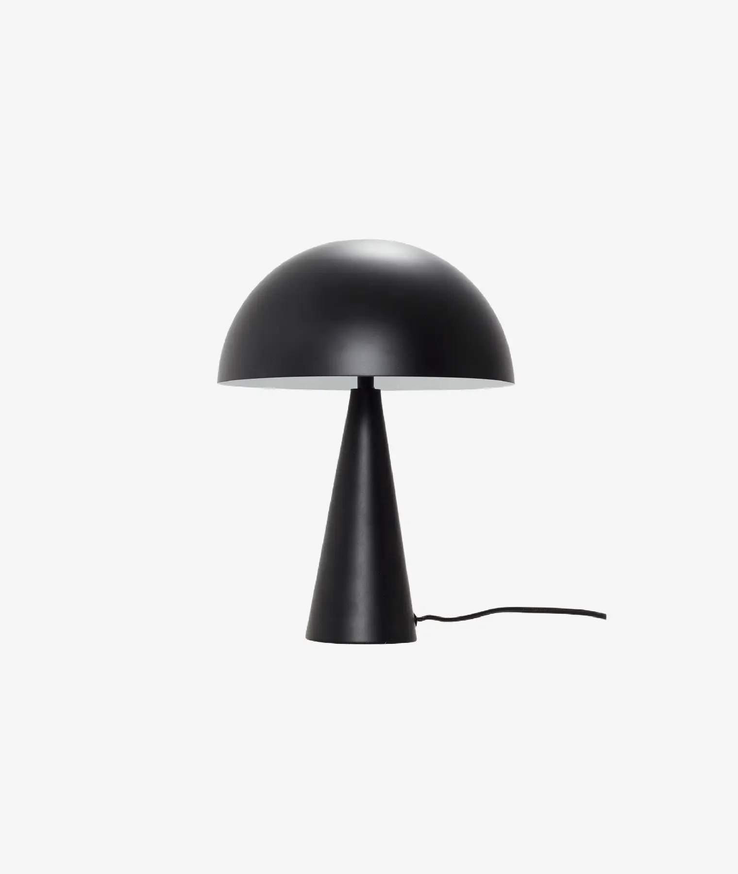 Mini lampe à poser Mush - noir | Hübsch
