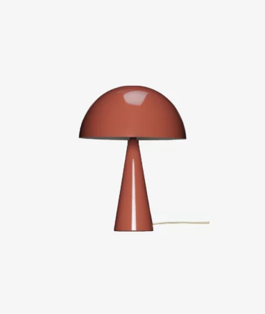 Mini lampe à poser Mush - rouge | Hübsch