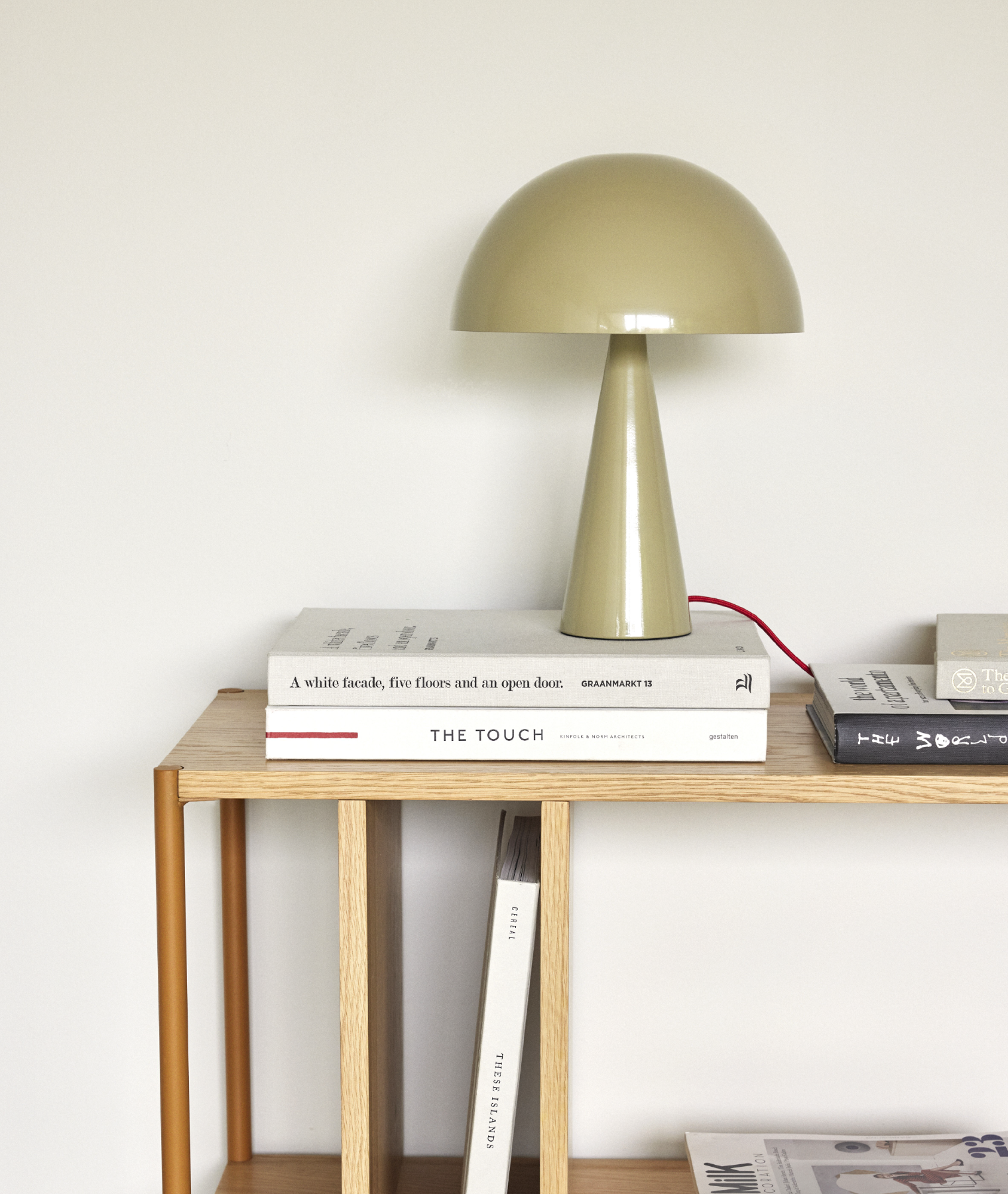 Mini lampe à poser Mush - sable | Hübsch