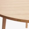 Table à manger ronde Ground - chêne clair - Hübsch | Manoir Plume