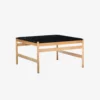 Table basse Raw - noir/chêne clair - Hübsch | Manoir Plume Table basse Raw - noir/chêne clair - Hübsch | Manoir Plume