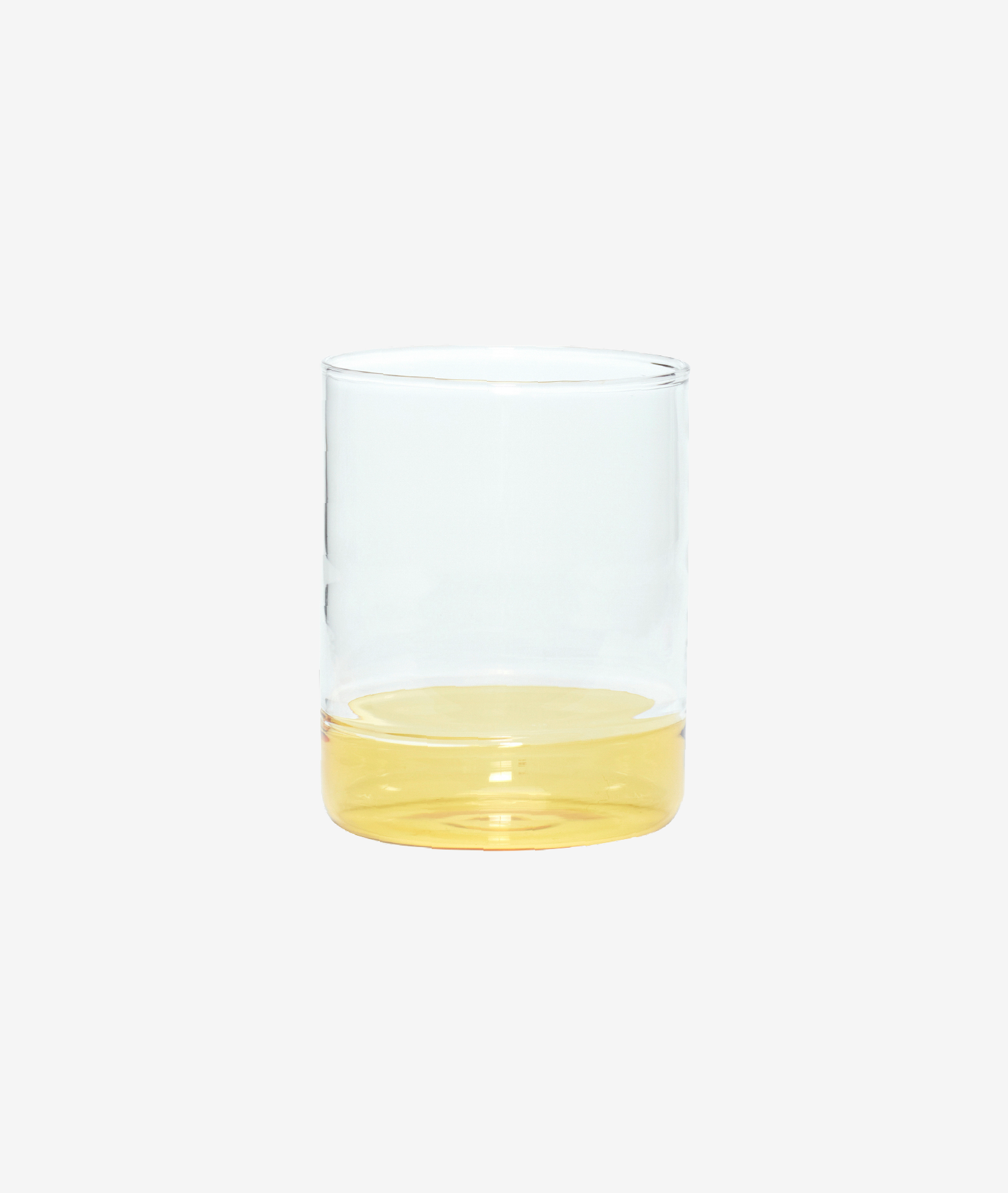 Verre Kiosk - jaune - Hübsch | Manoir Plume