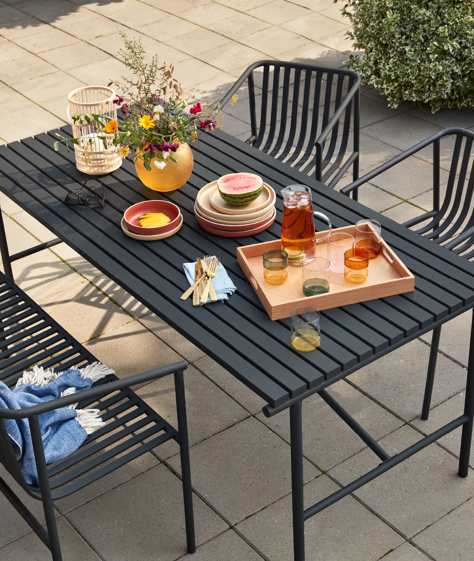 Verre Kiosk - rose - Hübsch | Manoir Plume