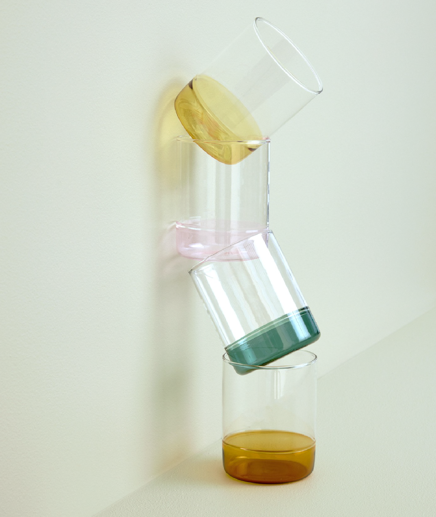 Verre Kiosk - rose - Hübsch | Manoir Plume