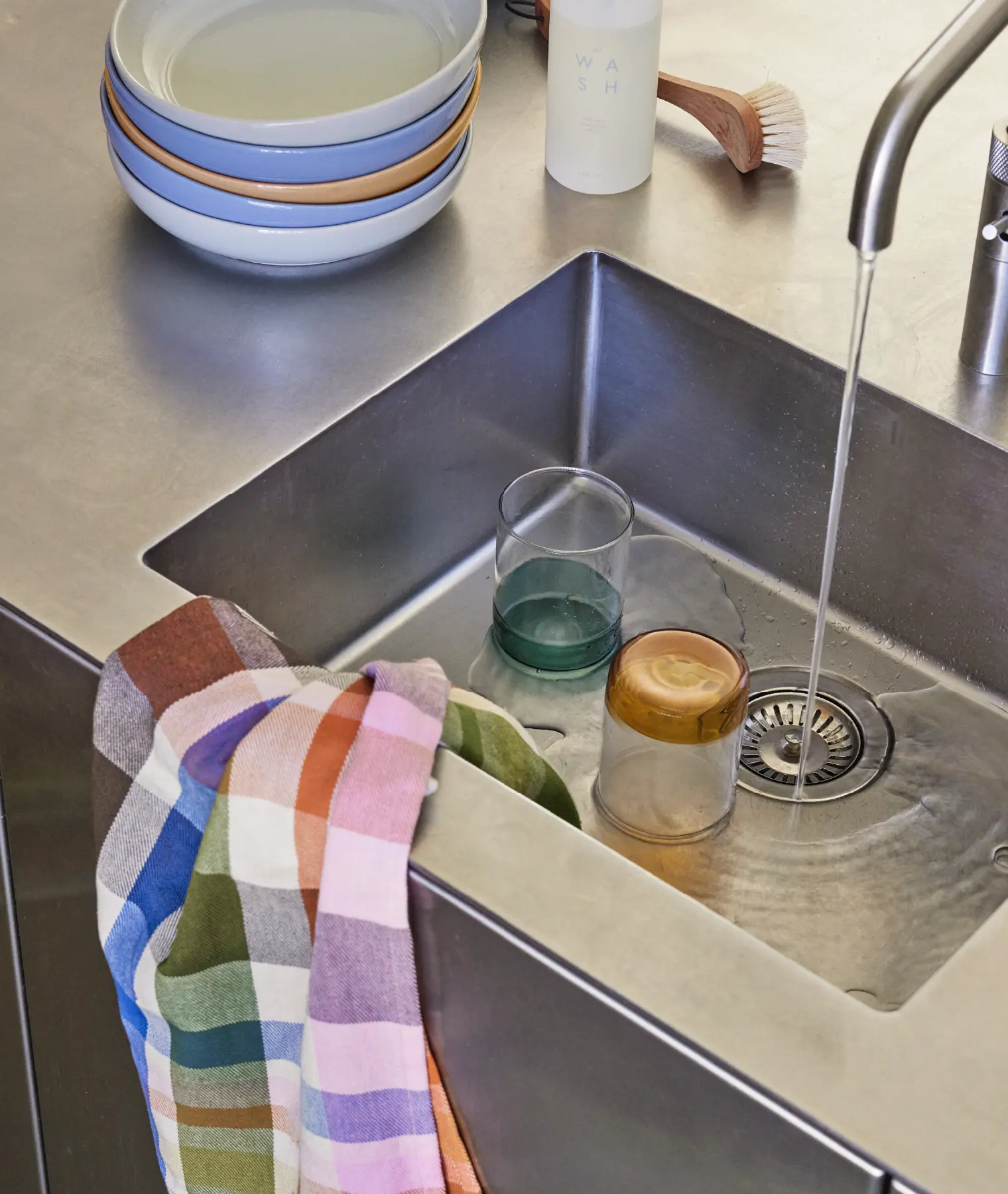 Verre Kiosk - vert - Hübsch | Manoir Plume