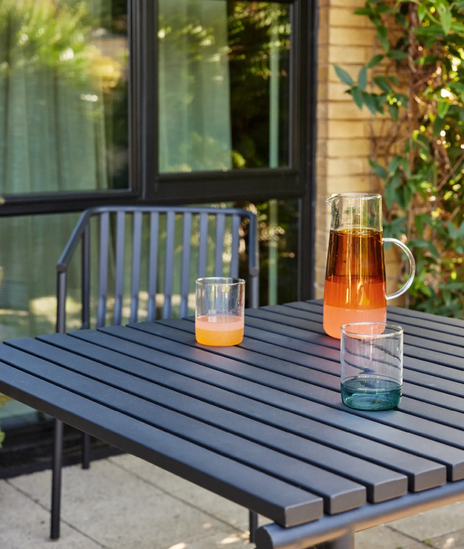 Verre Kiosk - vert - Hübsch | Manoir Plume