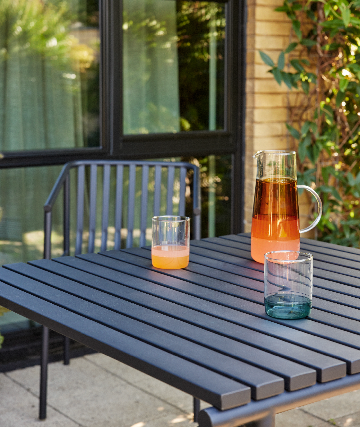 Verre Kiosk - vert - Hübsch | Manoir Plume