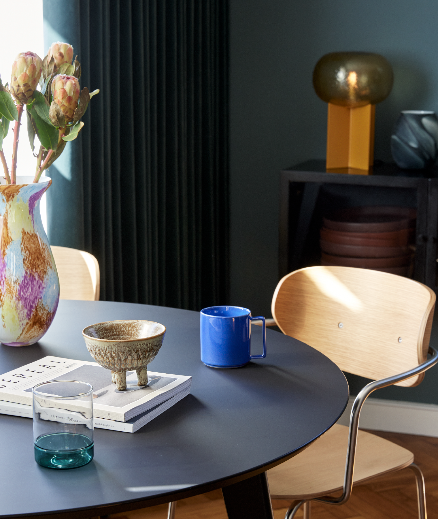 Verre Kiosk - vert - Hübsch | Manoir Plume