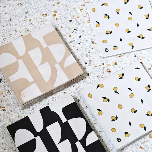 Serviettes en papier