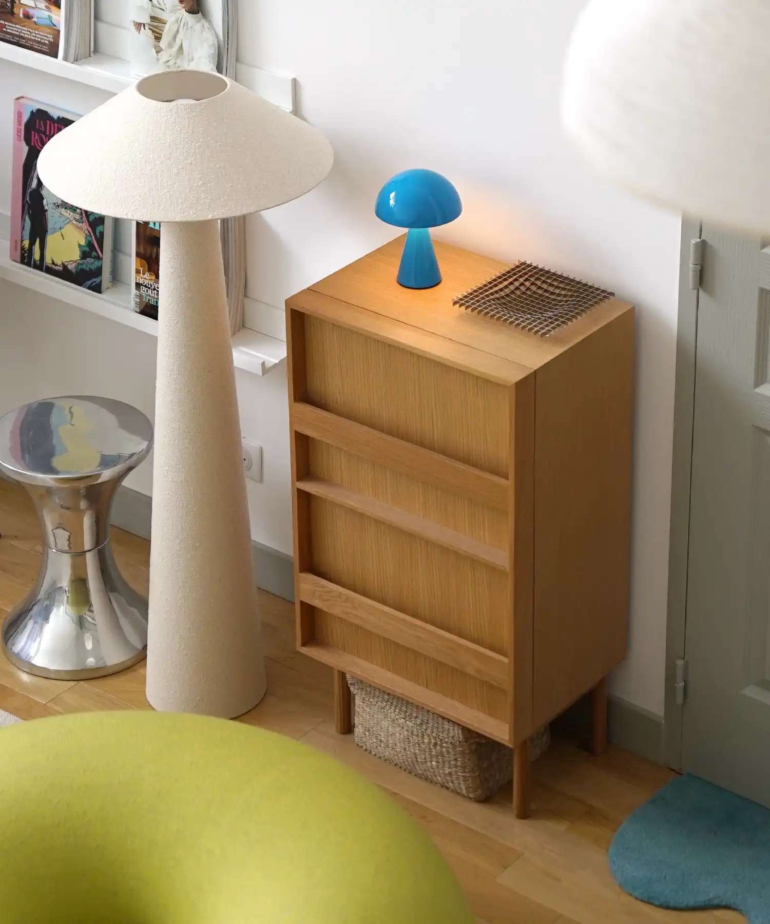 Commode Forma - chêne clair - Hübsch | Manoir Plume