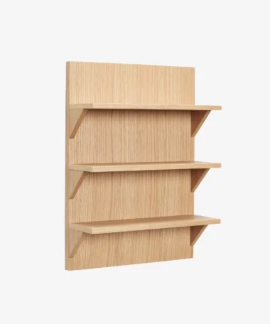 Étagère murale Straight - chêne clair - Hübsch | Manoir Plume