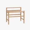 Petit banc Heritage - chêne clair - Hübsch | Manoir Plume Petit banc Heritage - chêne clair - Hübsch | Manoir Plume
