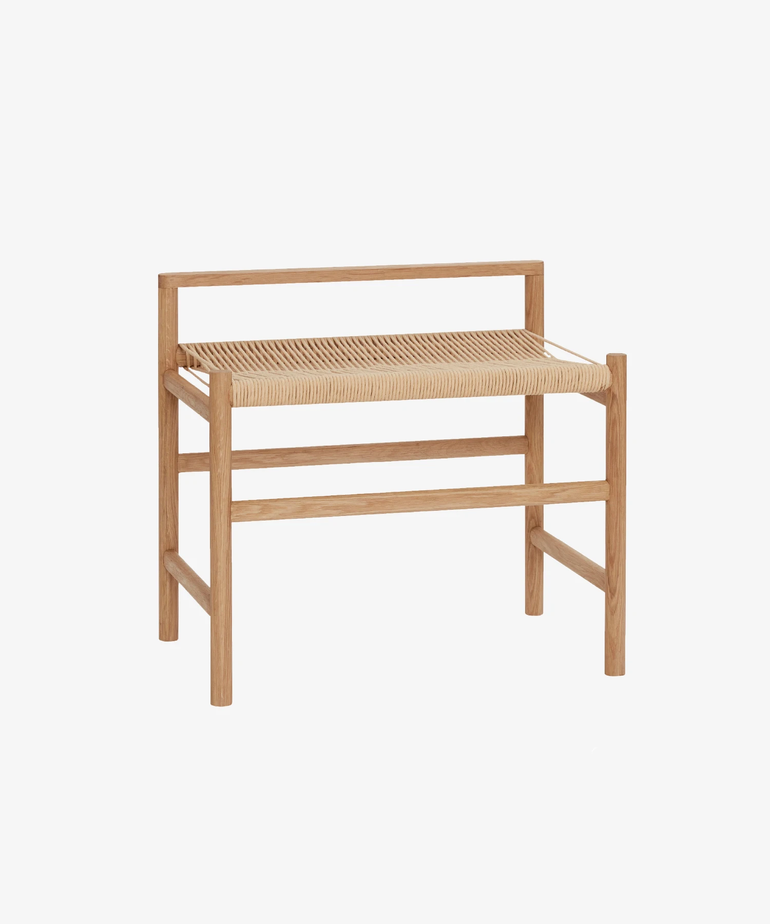 Petit banc Heritage - chêne clair - Hübsch | Manoir Plume